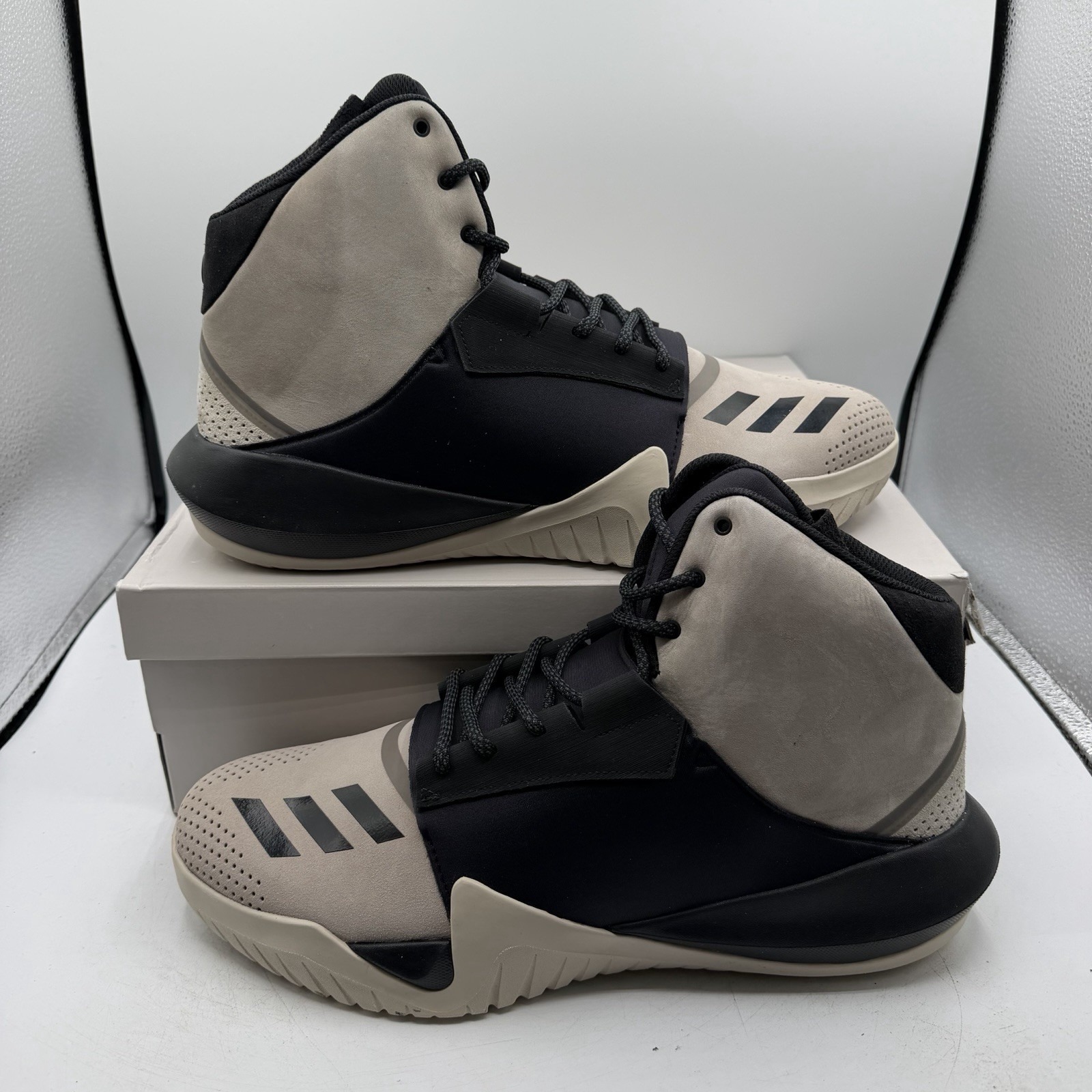 Adidas Day One Ado Crazy Team Shoe Men 10.5 Clay Brown Basketball Sneaker By2869